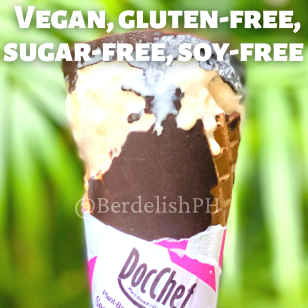 Sea Salt Caramel - Vegan Ice Cream Drumstick 8oz by Doc Chef