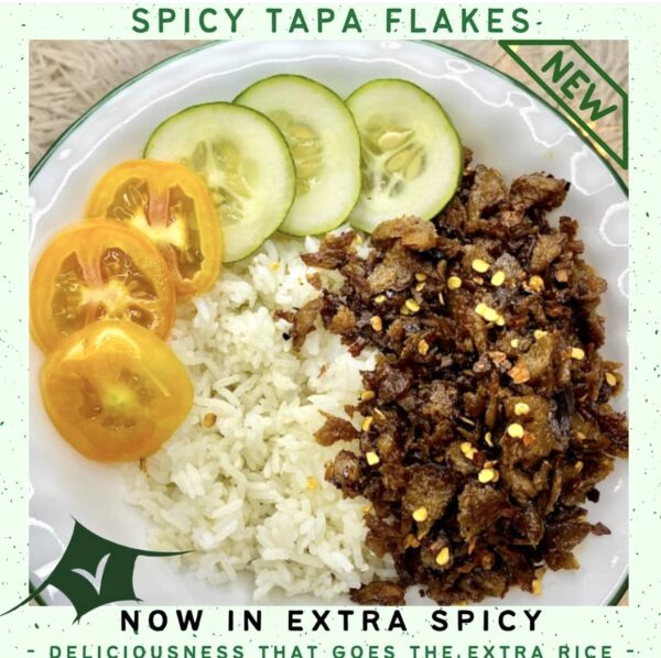 SPICY Tapa Flakes 260g (Bahay Kubo Kitchen)