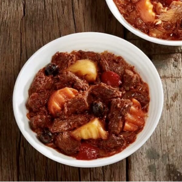 Vegan Beef Olive Caldereta 500g by The Real Happy Cow