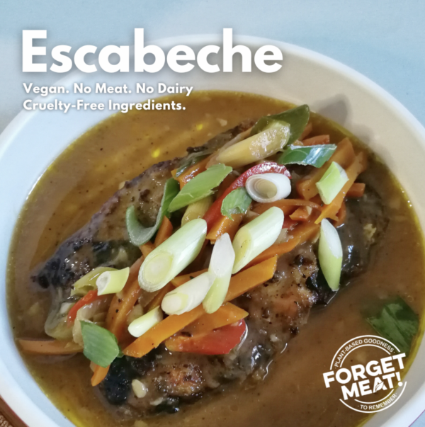 Vegan Escabeche 300g by Forget Meat