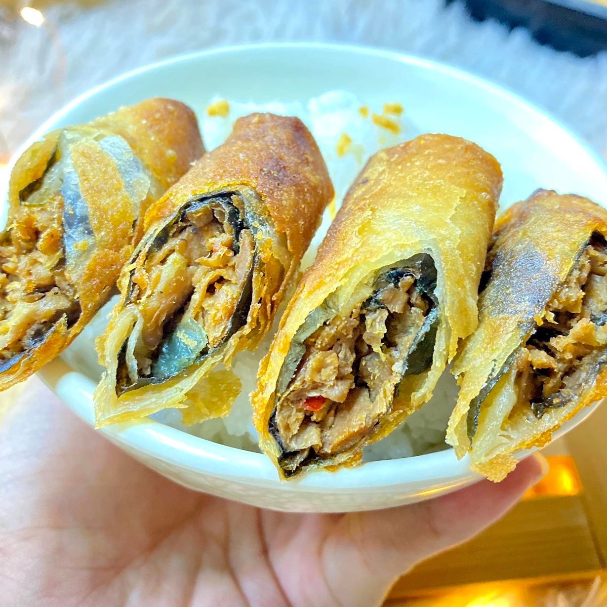 Lumpiang Bangus 12’s (Bahay Kubo Kitchen) – Berdelish Imus Vegan Store