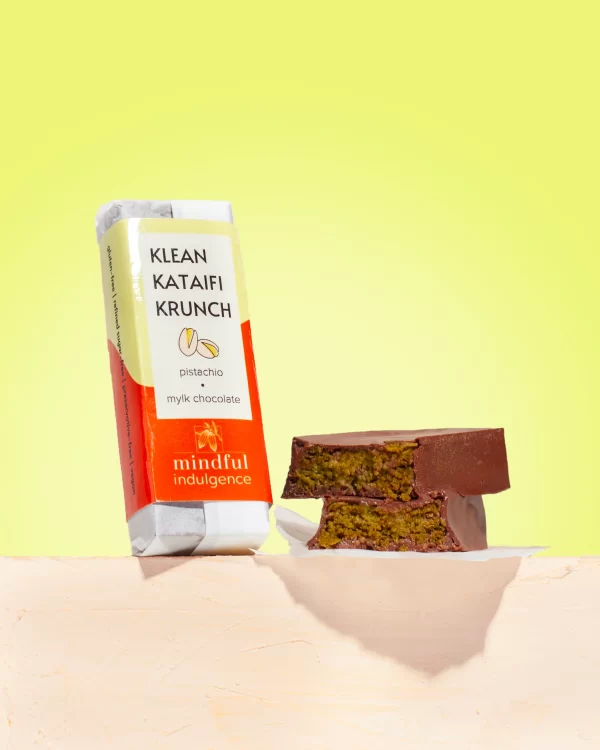Klean Kataifi Krunch Pistachio + Milk Chocolate – Mindful Indulgence | Plant-Based Dessert Snack Berdelish Imus Vegan Store
