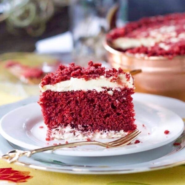 Vegan Red Velvet Cake 6 x 2 Inches – Soft & Creamy Plant-Based Cake | Berdelish Imus