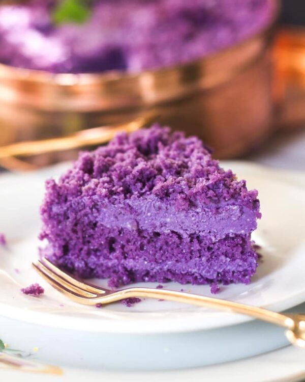 Vegan Ube Cake